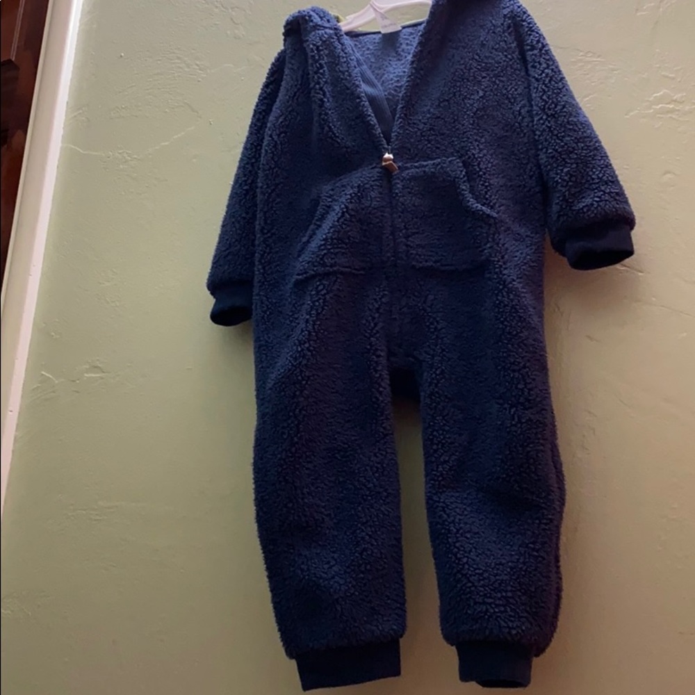 Fluffy one piece.